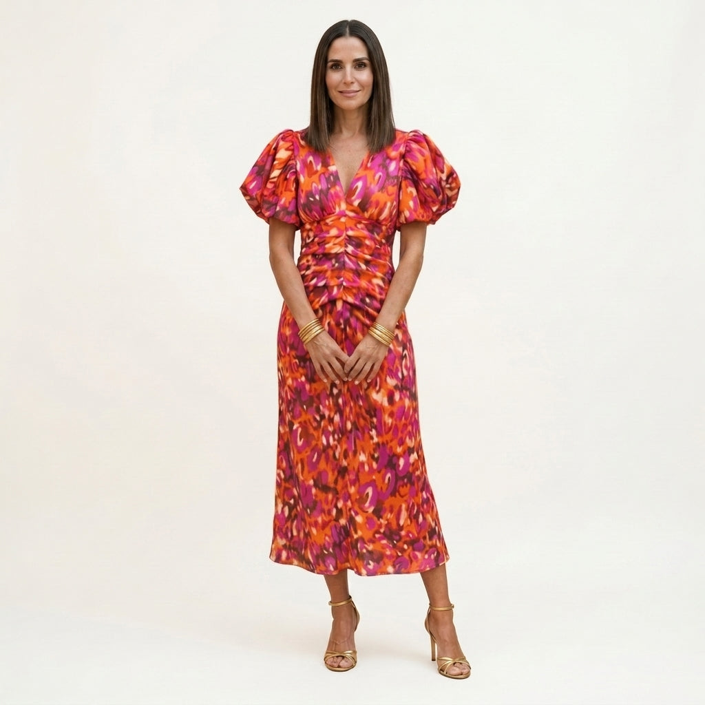 Vestido Elegante Escote V