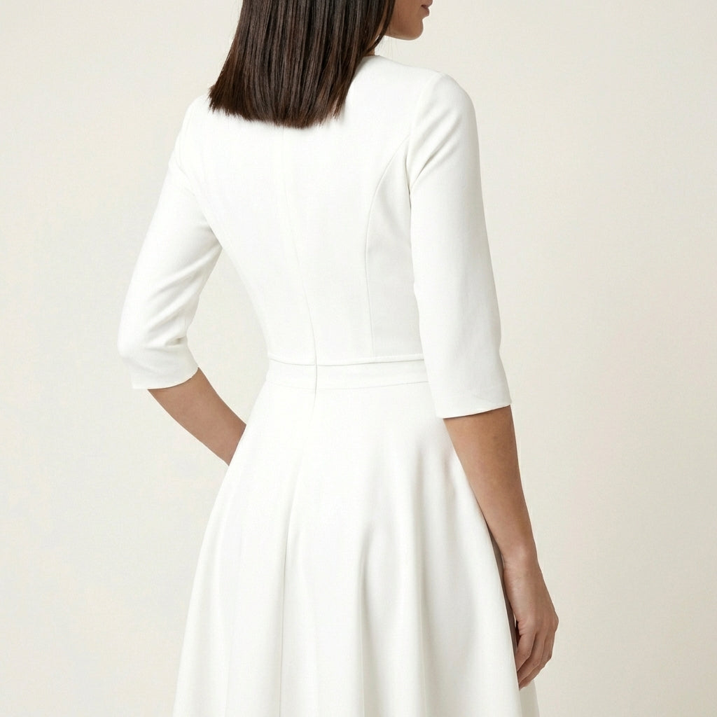 Vestido midi elegante