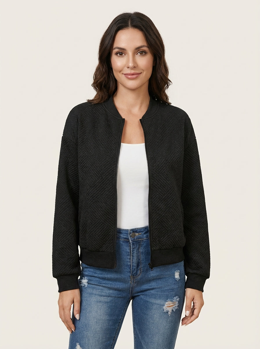 Chaqueta Ligera Con Cremallera