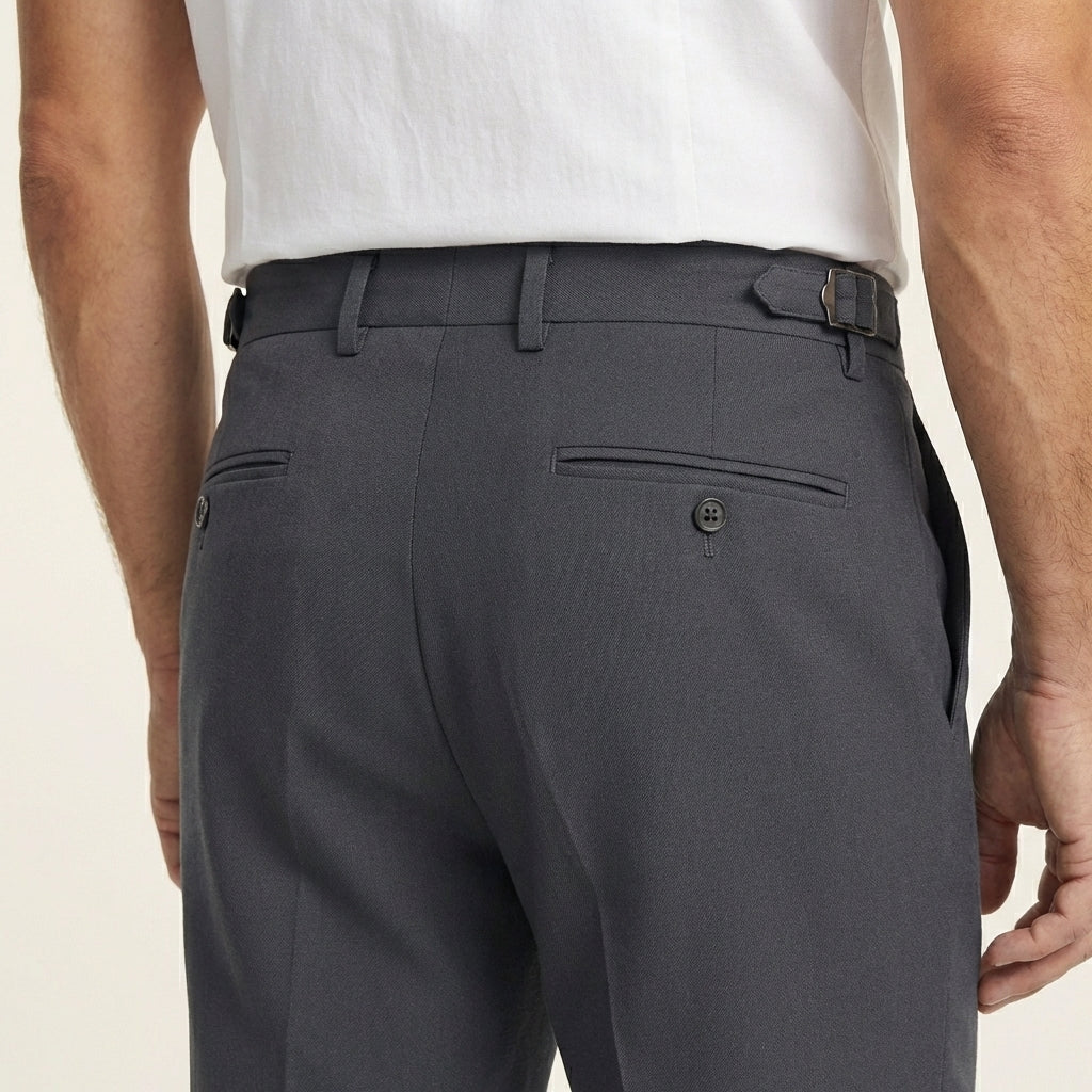 Pantalones Casuales Relajados Hombre