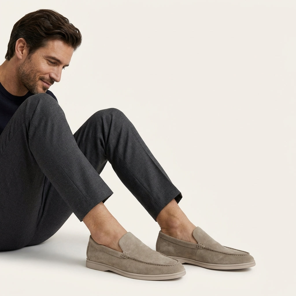 Mocasines de Ante Hombre