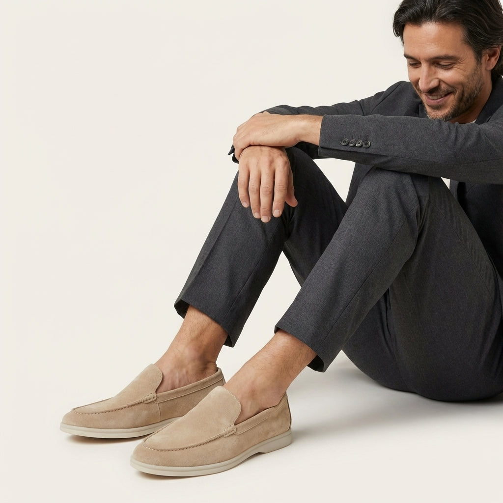 Mocasines de Ante Hombre