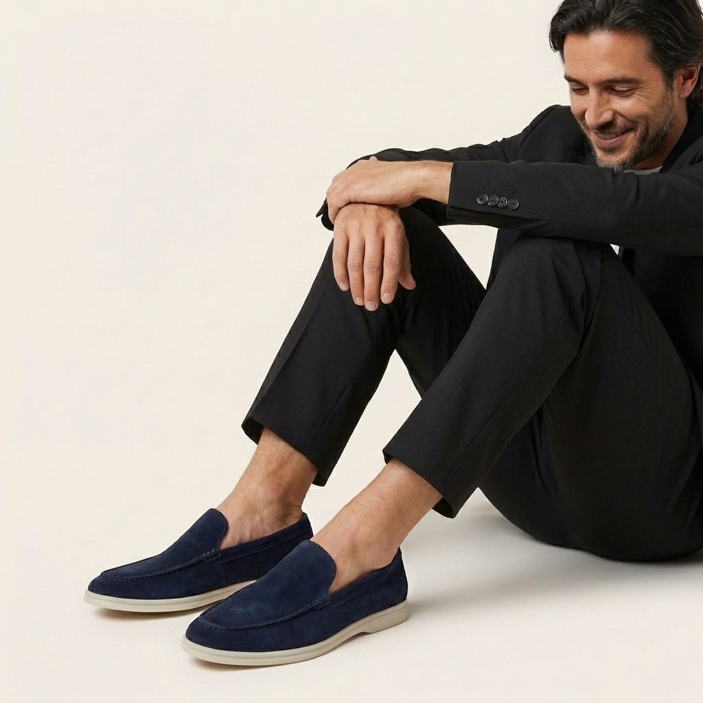 Mocasines de Ante Hombre