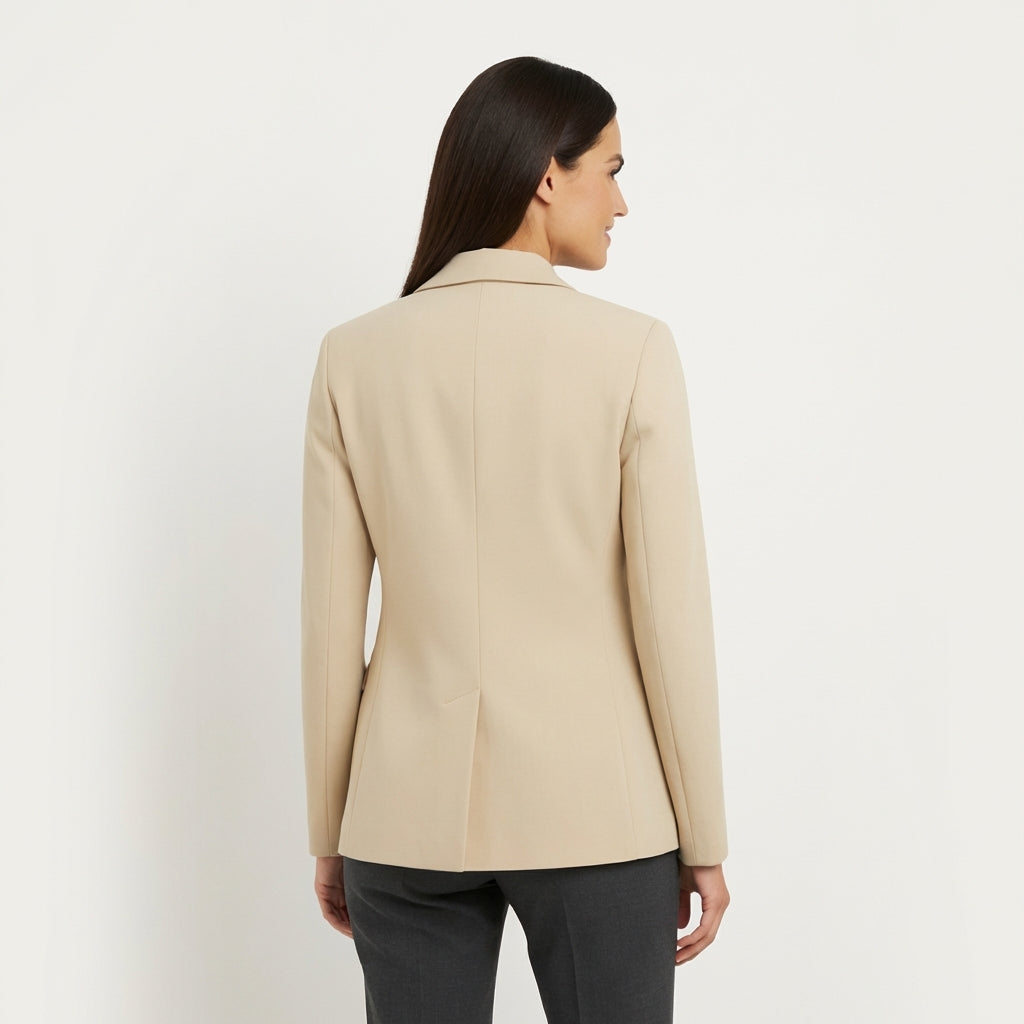 Blazer clásico entallado para mujer