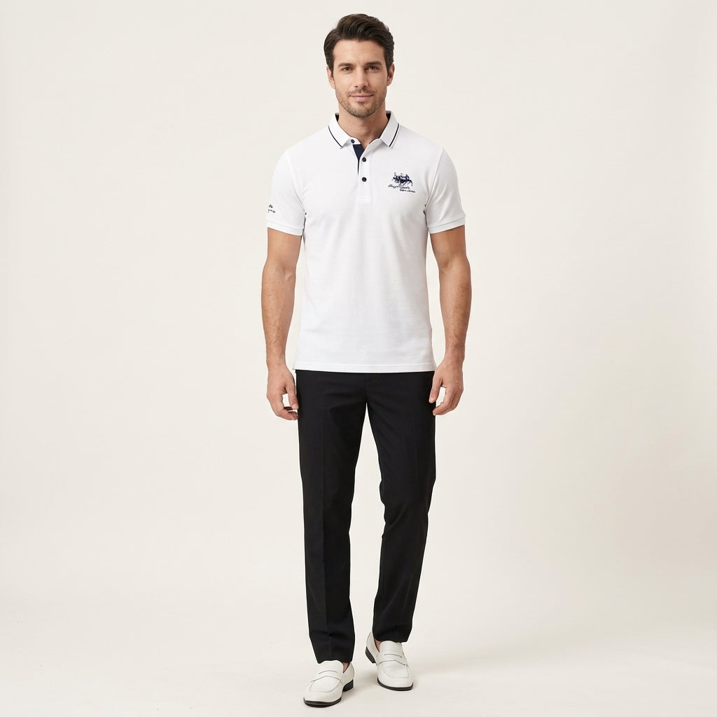 Polo de Algodón para Hombre