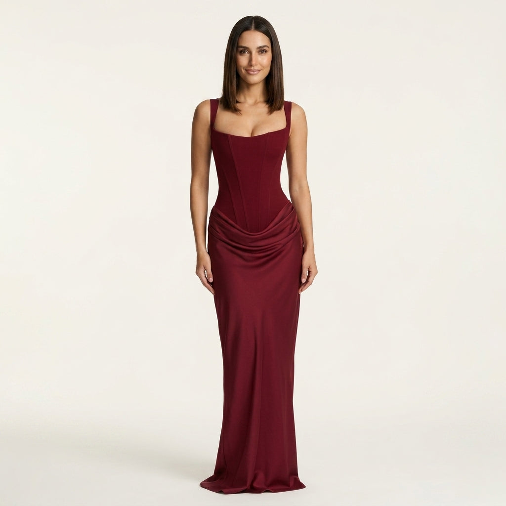 Vestido Corsé Bodycon Maxi
