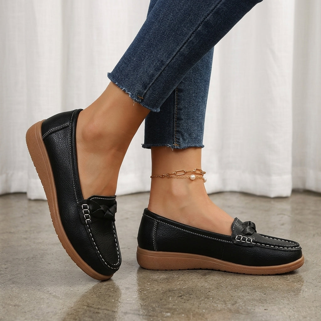 Mocasines Ortopédicos Mujer Piel