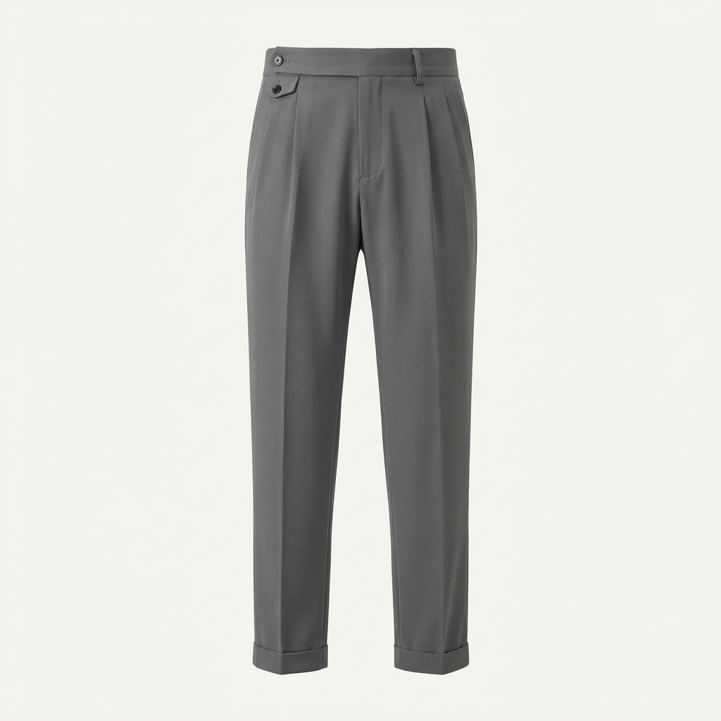 Pantalones Casuales Relajados Hombre
