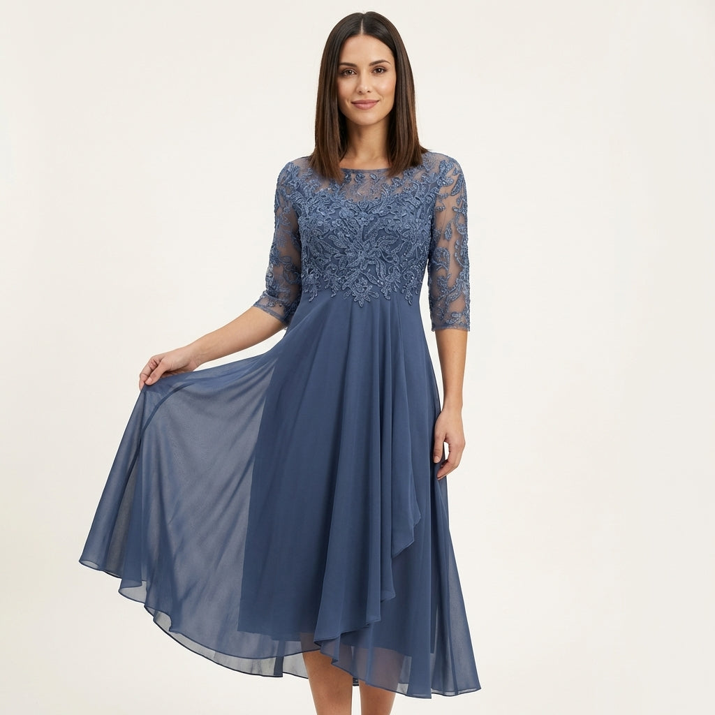 Vestido Encaje Elegante