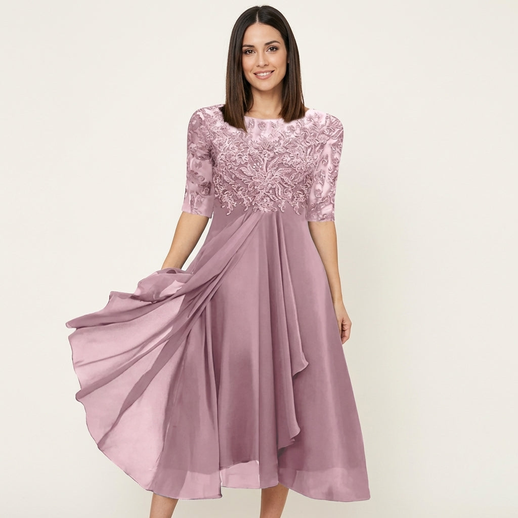 Vestido Encaje Elegante