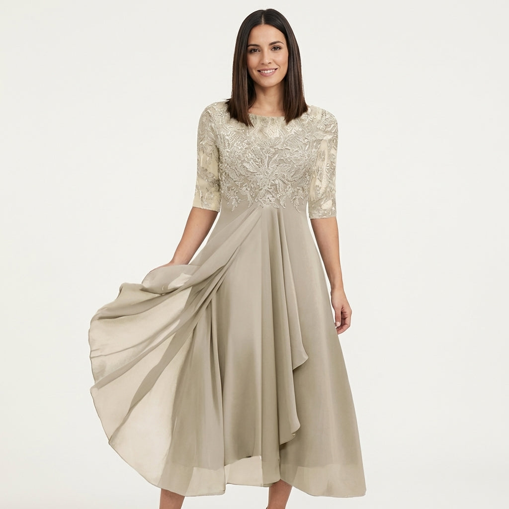 Vestido Encaje Elegante