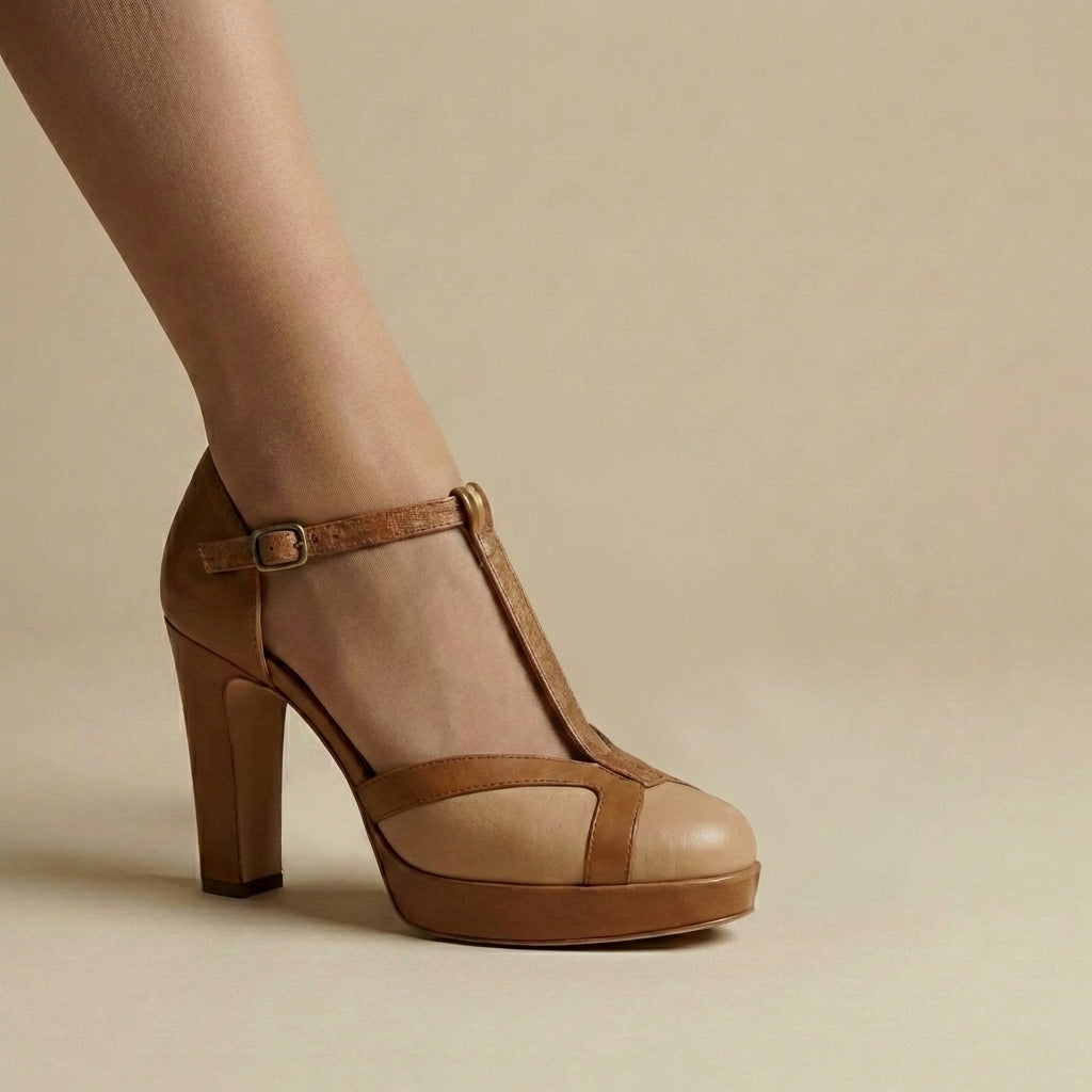 Tacones Slingback Puntiagudos