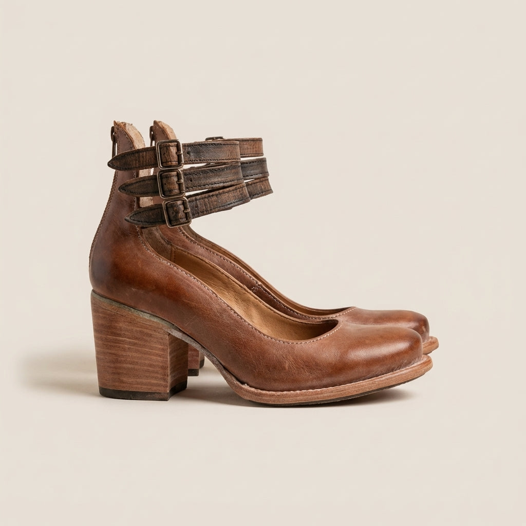 Tacones Elegantes con Correas