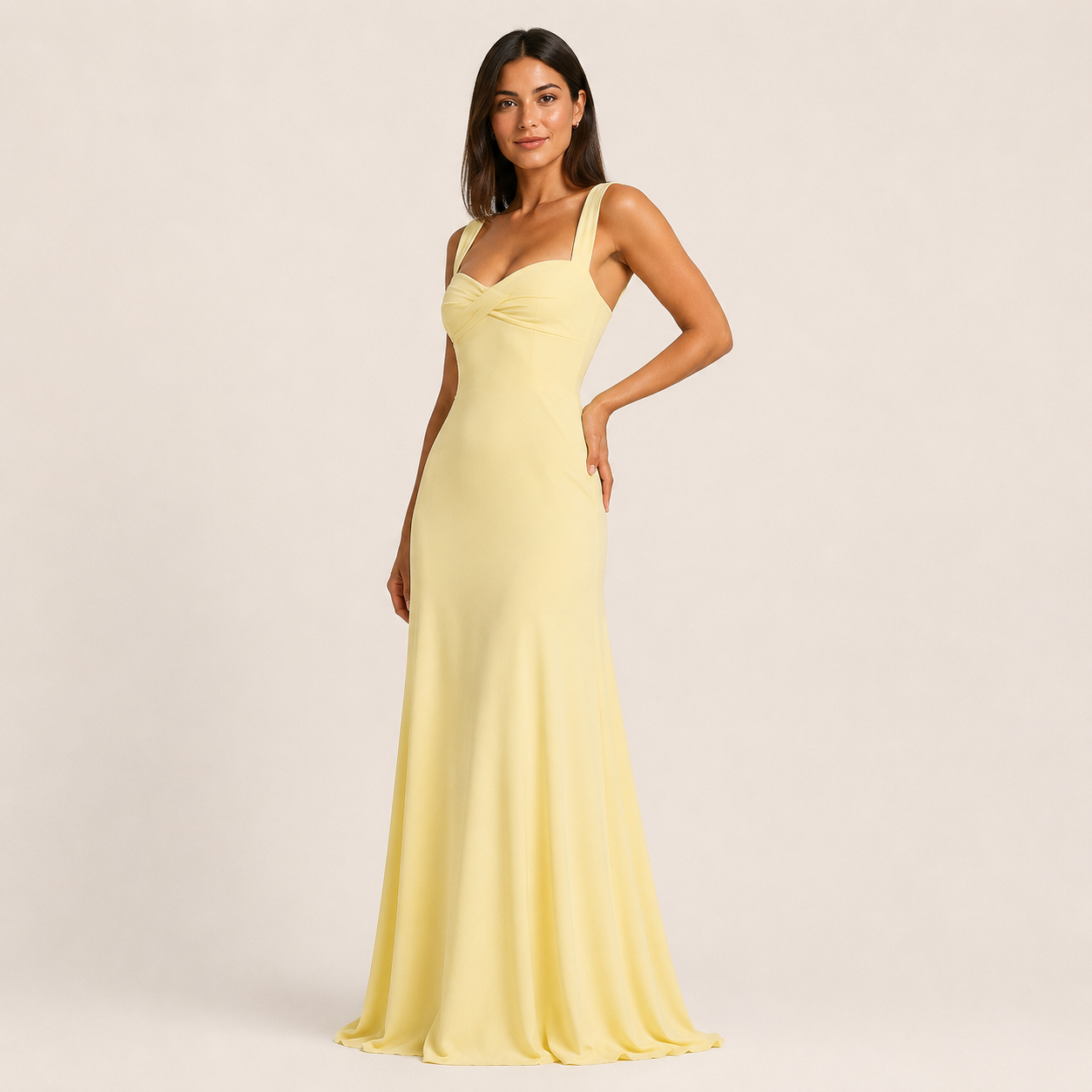 Vestido Maxi Chifón Mujer