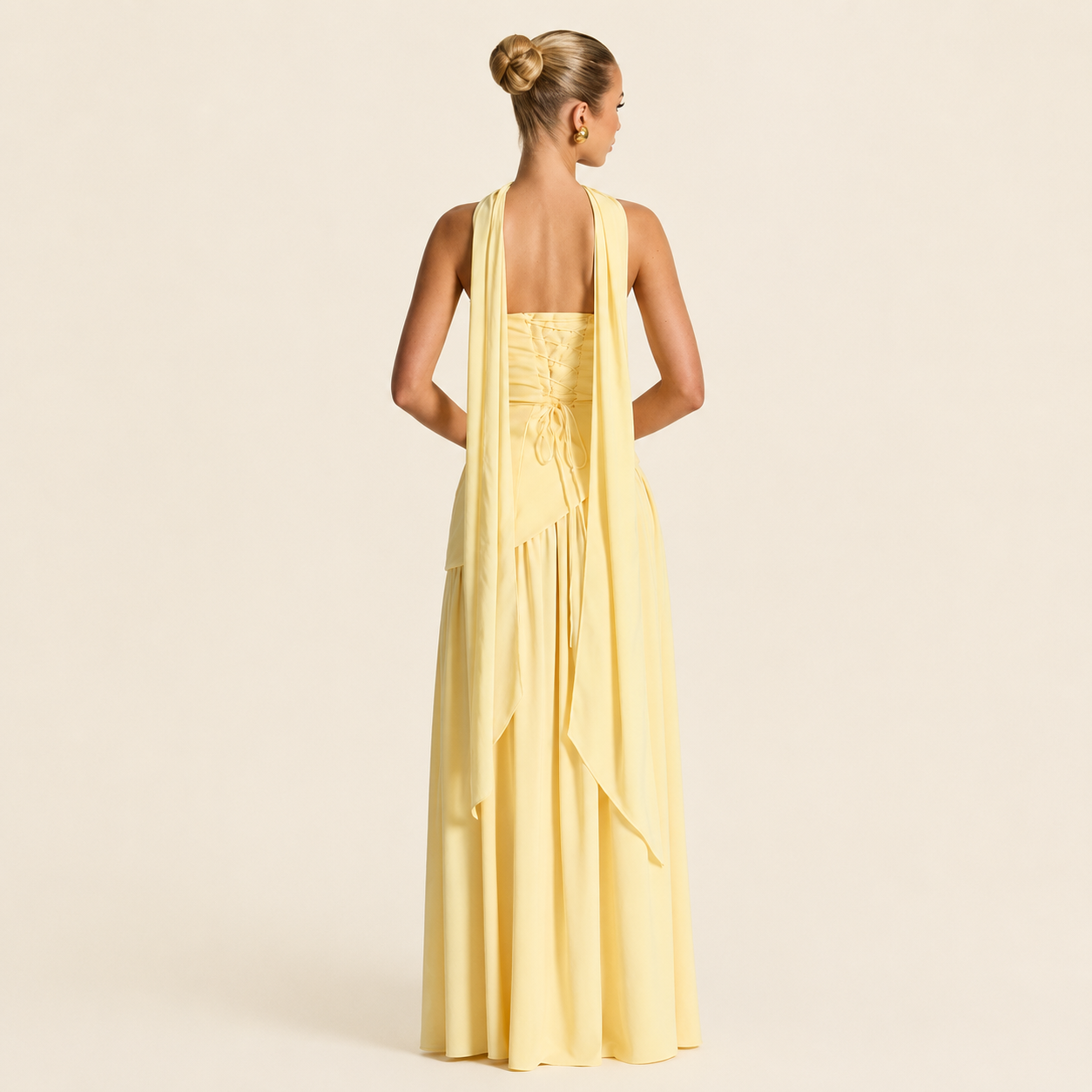 Vestido Terciopelo Elegante Mujer